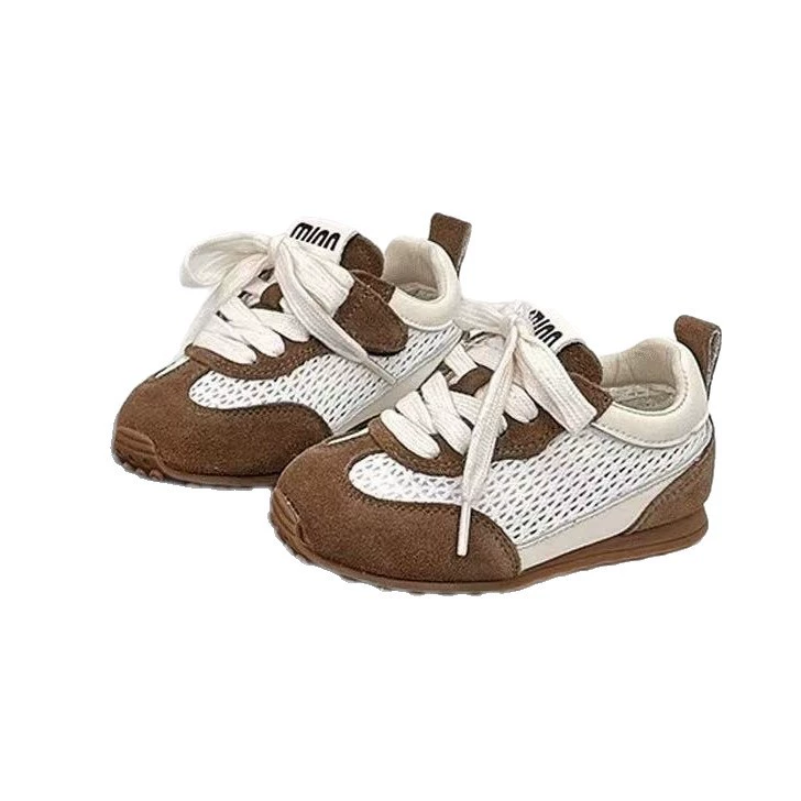 Summer children's fashionable universal casual footwear, breathable shoes for boys, 2025 years