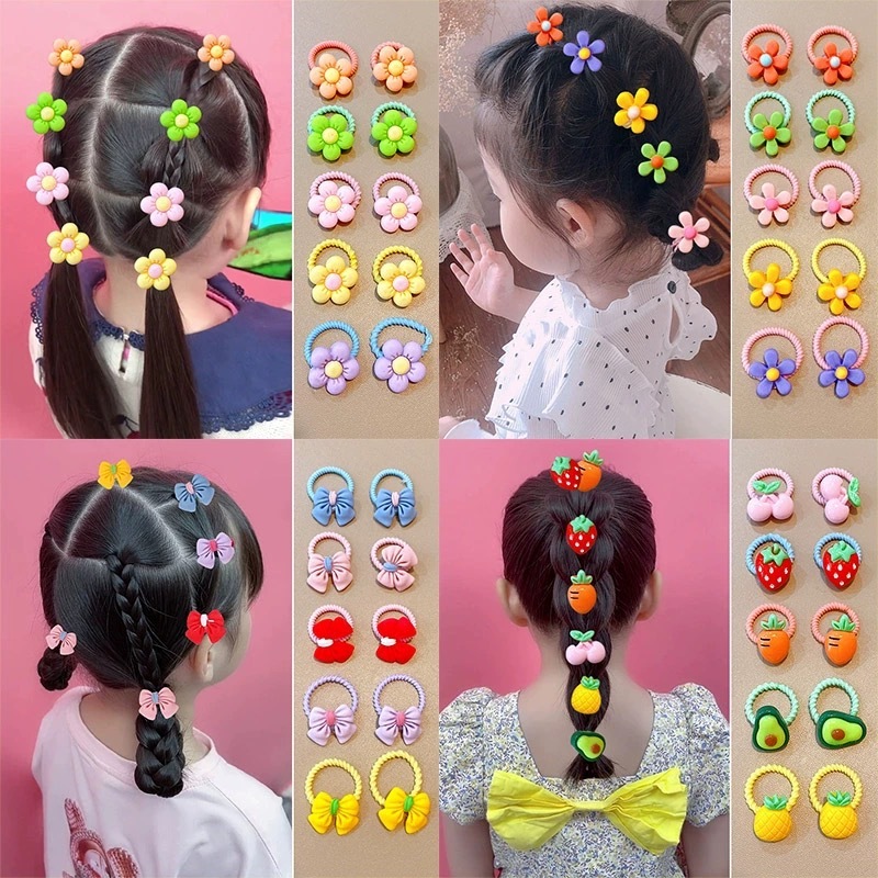 赤ちゃん用ヘアゴム、髪を傷めない小さなゴムバンド、高弾性ゴムバンド、女の子用ヘアゴム、ヘアアクセサリー、子供用ヘアアクセサリー|undefined