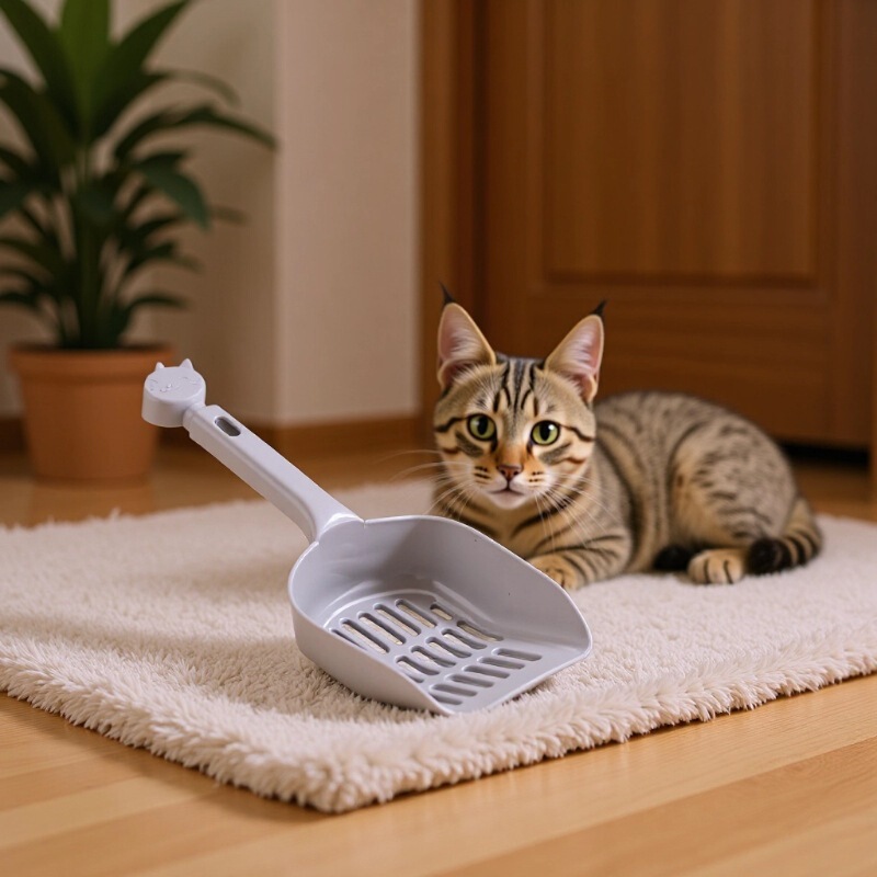 猫砂シャベルペット猫砂シャベルペット用品猫砂盆シャベル大型猫砂シャベルペット清掃用品猫シャベル|undefined