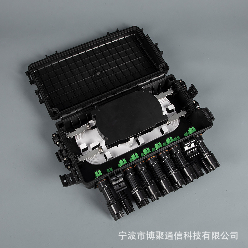 厂家直销16芯预链接式光缆分纤箱架空型南美热销装PLC微型分路器