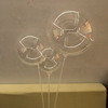 Transparent balloon, decorations, internet celebrity, roses, 18inch, 20inch, 24inch