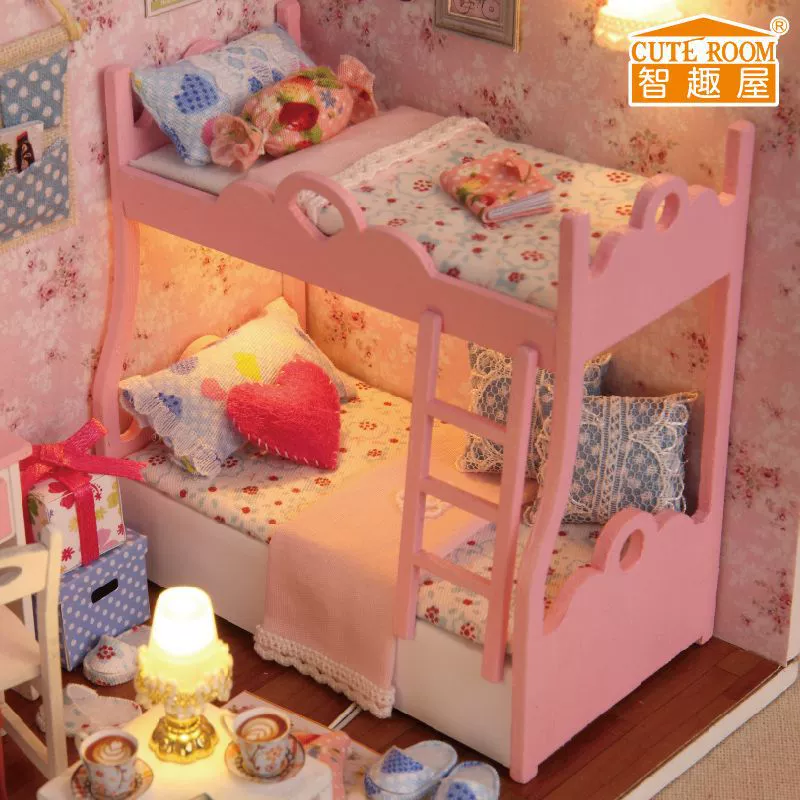 Хатик/Хижина? Маленький конструктор, игрушка, дом, DIY, котёнок, подарок на день рождения