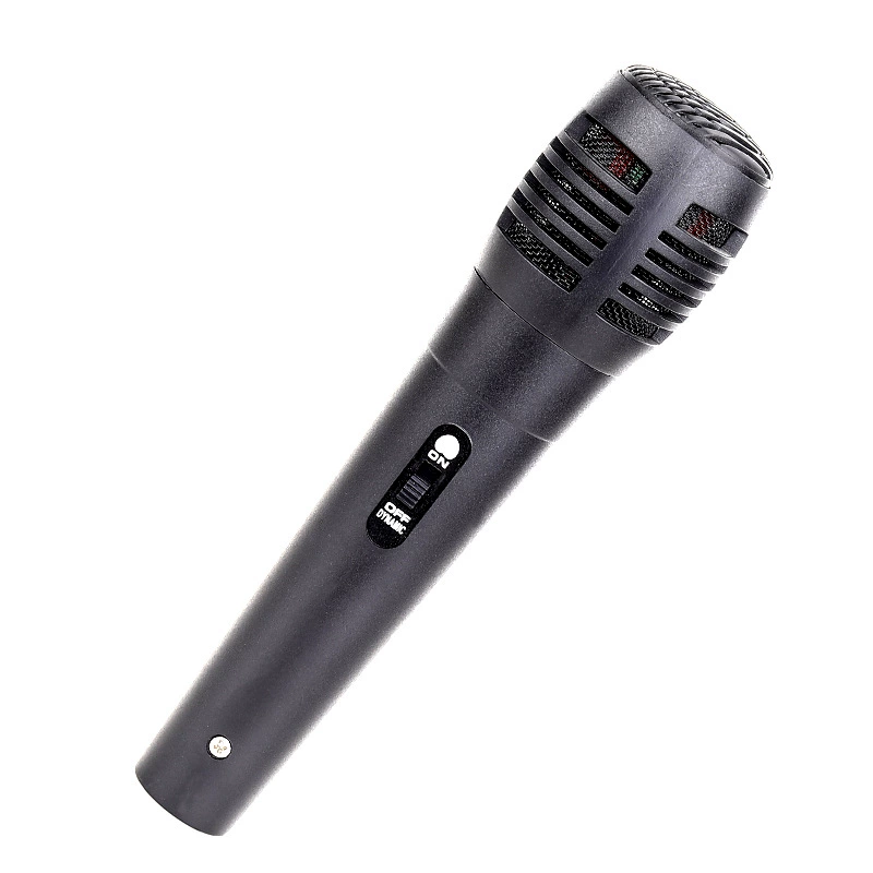 Factory plastic wired microphone supports OEM to make environmental CE RoHS certification products