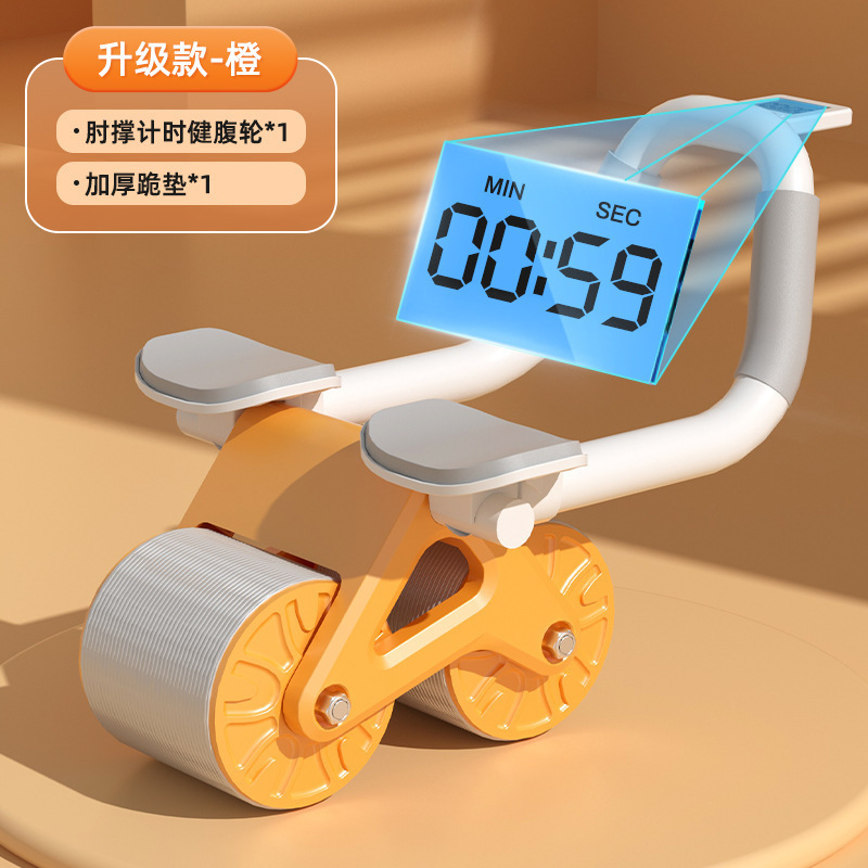 450 플랭크 복부 휠 타이밍 모델 - 오렌지