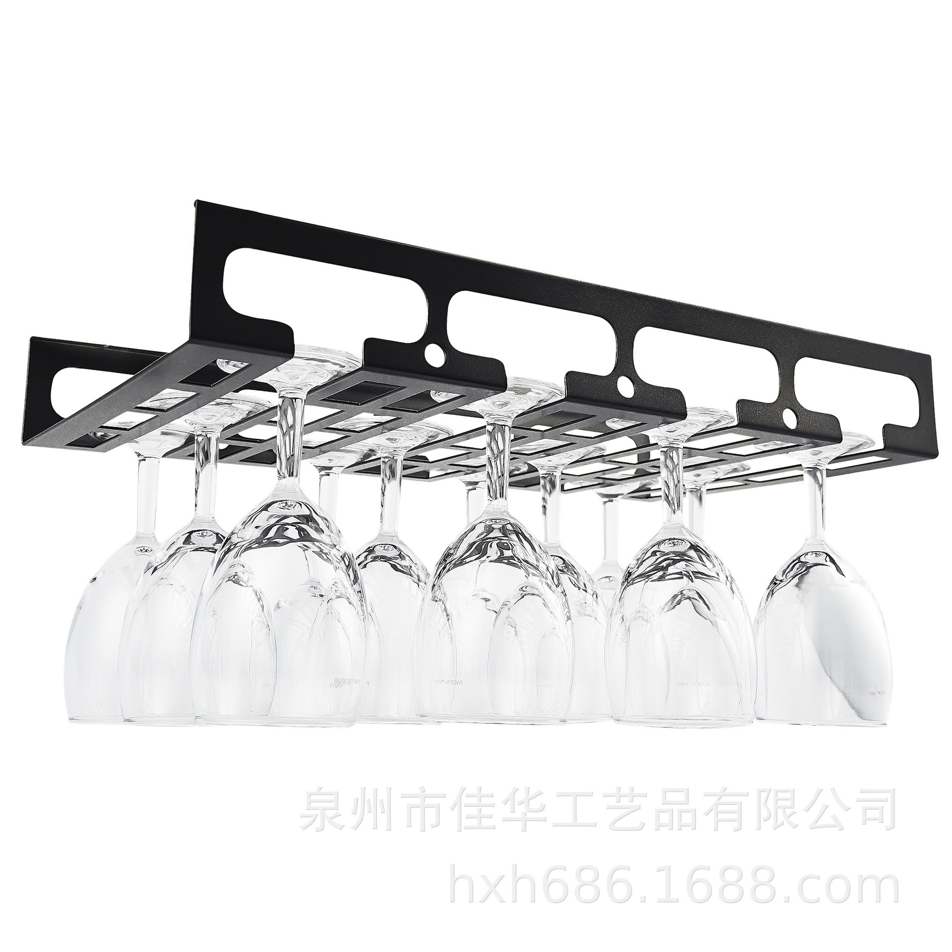 Red Wine Cup Holder Household Hanging Wine Cabinet Wine Cup Holder Laser Engraving Goblet Holder Hanging Cup Holder Inverted