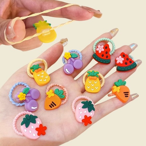 Korean version of children's hair tie headband, baby's high-looking hair accessory, small rubber band, high elasticity hair band, does not hurt hair, headgear for women