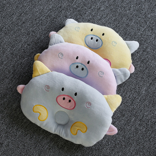 Pet dog sleeping pillow Cute pig pattern protects cervical spine deep sleep dog and cat pillow