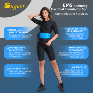 EMS XBody Gym Professional EMS Electric Muscle Fitness Stimulation Equipment Full Body EMS Double Layer Training Suit