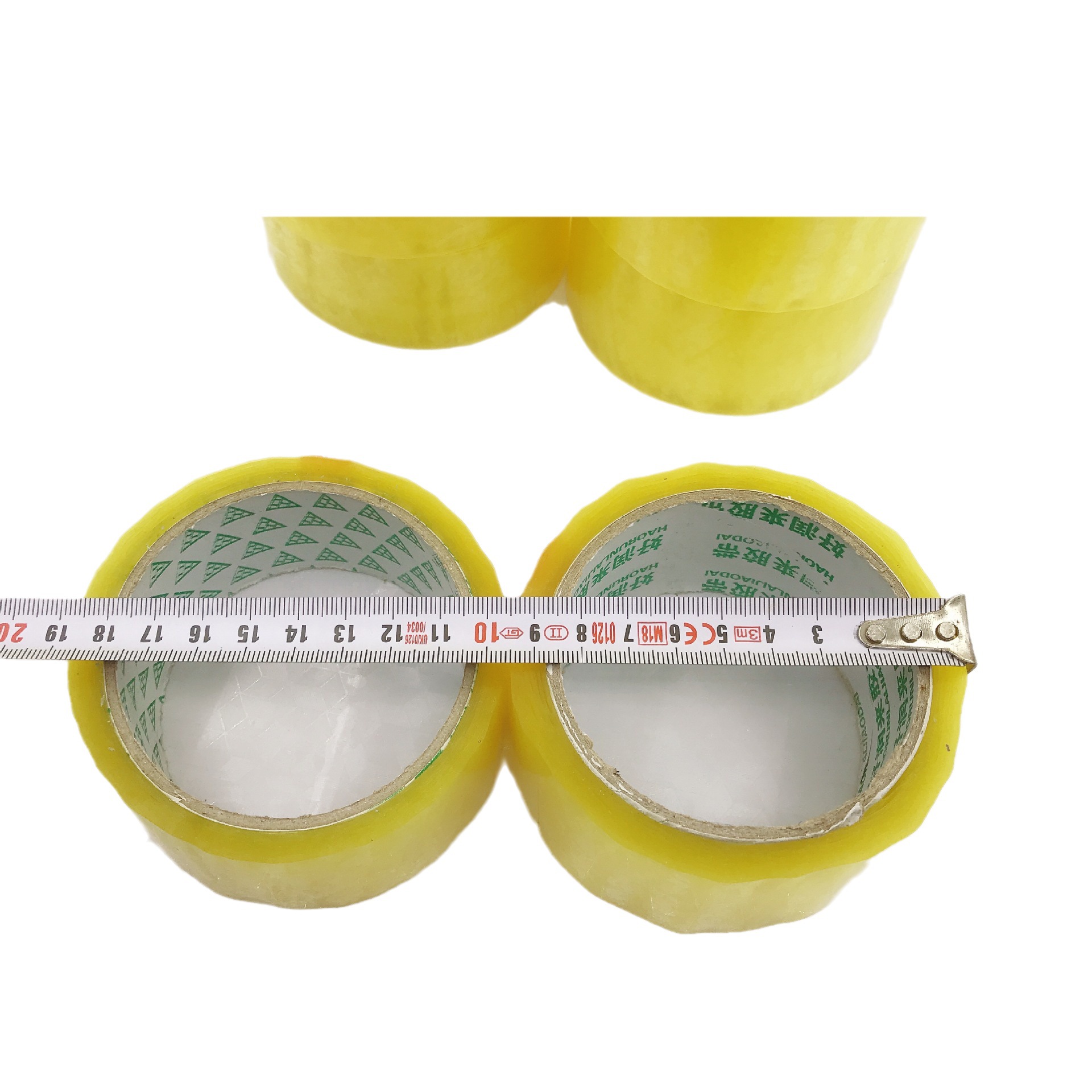 4cm de ancho unos 40 metros transparente un rollo de 8 cinta de sellado dos yuanes tienda por mayor