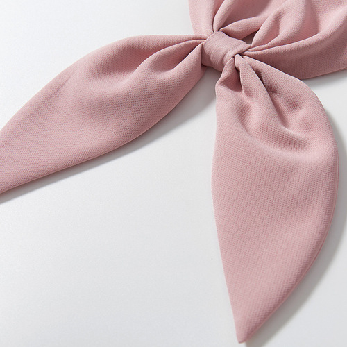 Japanese-style JK uniform solid color bow tie, school-style JK feather bow tie, JK uniform accessories butterfly bow tie supply