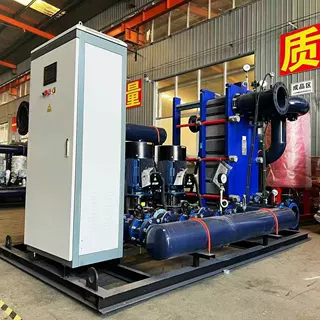 源头厂家板式换热机组工厂直供板式换热器可拆式版型智能换热机组