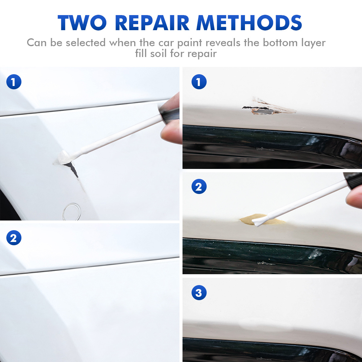 Car Touch-Up Pen Paint Pen Paint Surface Repair Self-Spray Paint Paint Surface Scratch Repair Maintenance Polishing Repair Paste