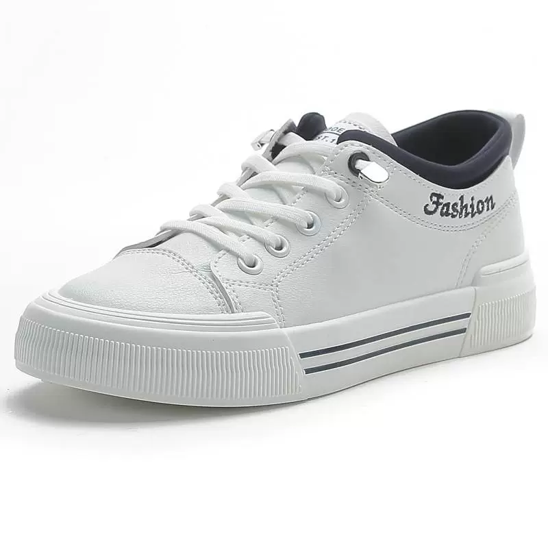 White sneakers, white shoes, breathable sports shoes for leisure, for running, soft sole