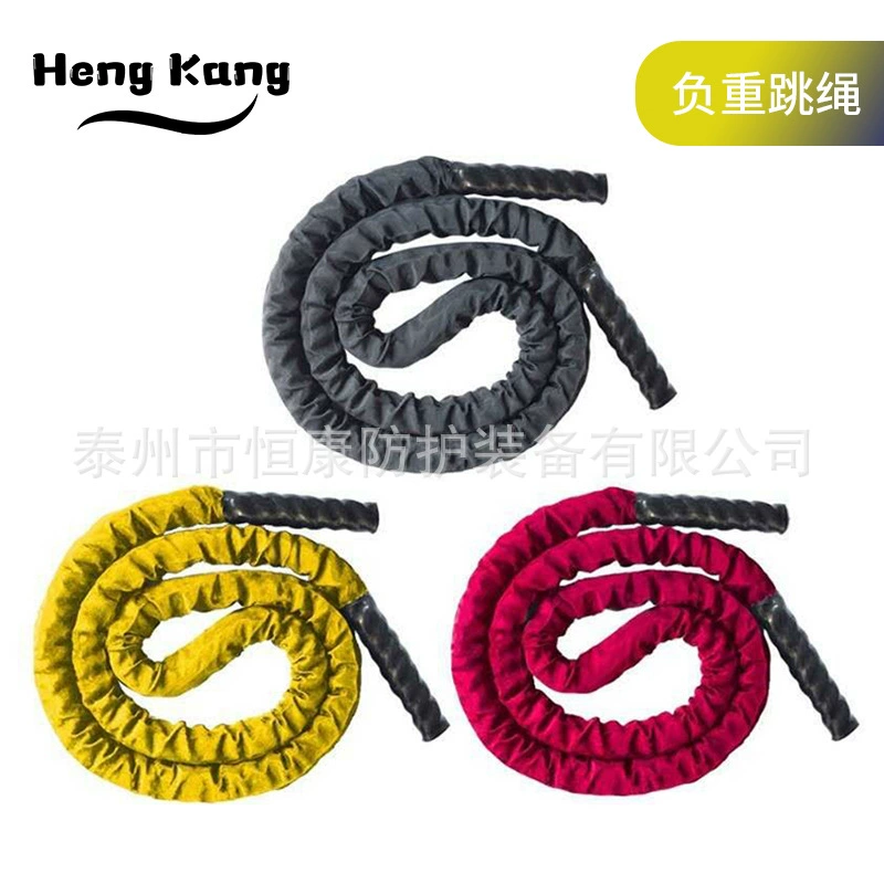 Заводская профессиональная оптовая продажа универсальная сверхмощная веревка для фитнеса Скакалка боевые тренировки толстая веревка Физический вес скакалка