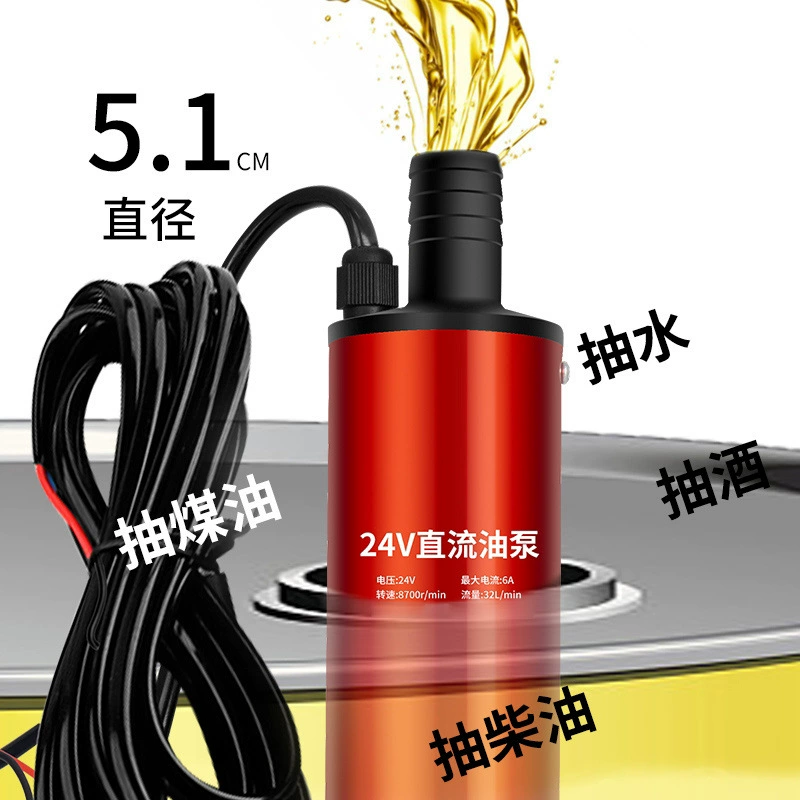 Насосный насос 12v Насосный насос постоянного тока дизельный насос 24v Насосы небольшой перекачка топлива артефакт погружения EH
