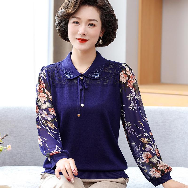 E5721 1140K ÁO THUN NỮ TAIRYA DÀI TAY MÙA HÈ TRUNG NIÊN THỜI TRANG NỮ G04 SẢN PHẨM MỚI