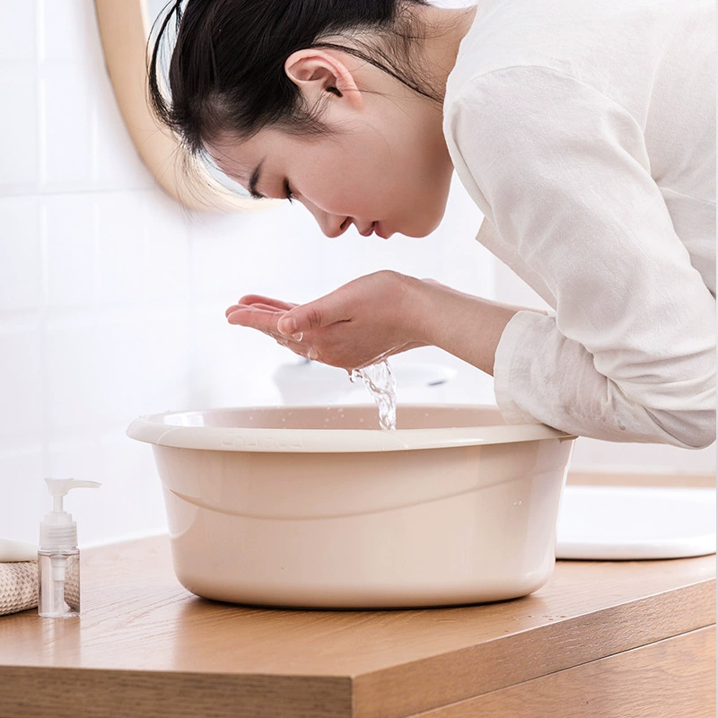 Fashionable universal plastic washbasin for laundry, 30cm, wholesale