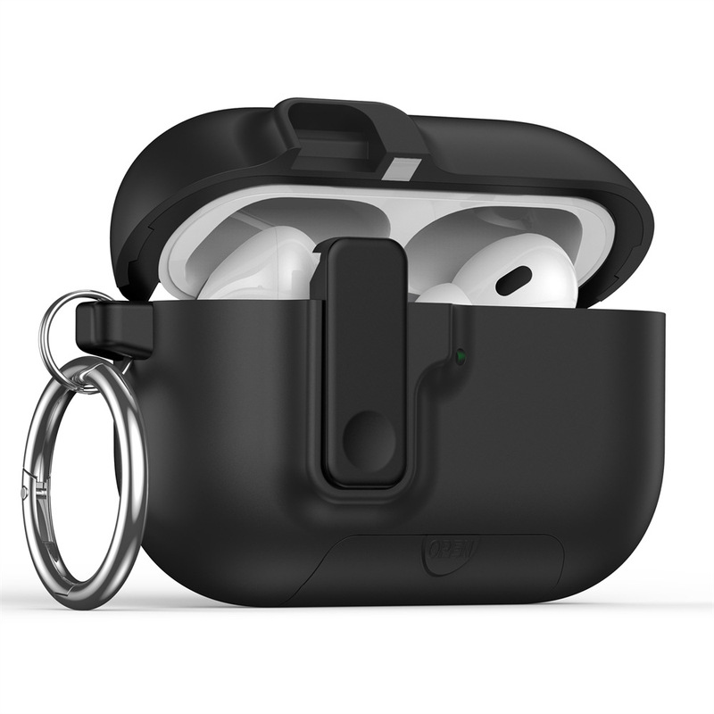 适用airpods pro3保护套弹盖锁扣支架二代4代pro2苹果蓝牙耳机壳|undefined