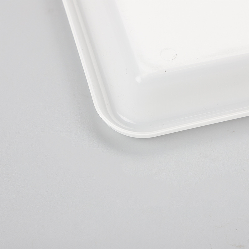 透明な白い水受けトレイ長方形プラスチックトレイ pp 家庭用排水トレイキッチン用品排水トレイ|undefined