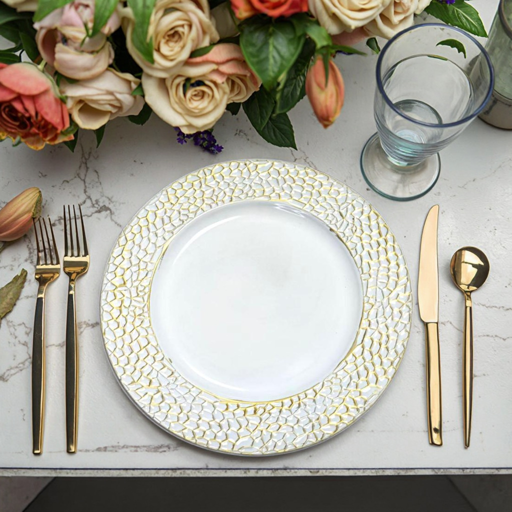 Fábrica de espejo directo de comercio exterior banquete de boda almohadilla placas de carga