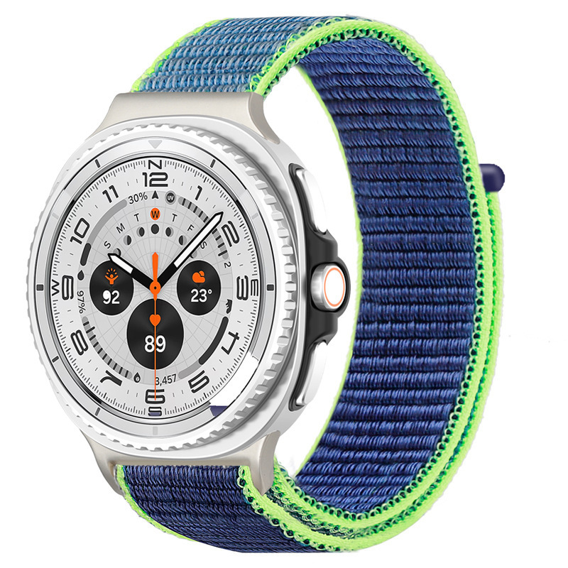 适用三星watch8手表带Galaxy watch8Classic魔术贴回环式尼龙表带|undefined