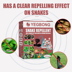 YEGBONG Snake Repellent Bag Outdoor Camping Long-lasting Snake Repel Bag Courtyard Lawn Garden Camping Fishing Anti-Snake