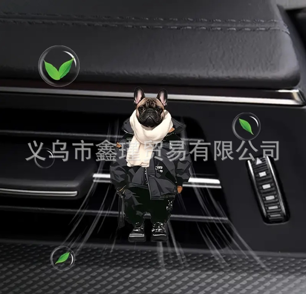 Comercio exterior transfronterizo suéter gatito productos acabados ventilador clips decoración de automóviles perfume adorable acrílico decoración impermeable image 35