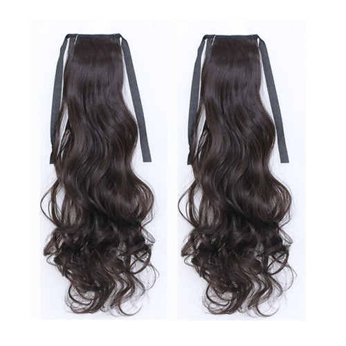 Wholesale Wig Ponytails: Strap-On Long Wavy Ponytails, Claw-Clip Ponytails, and Women's Fake Hairpiece Ponytails
