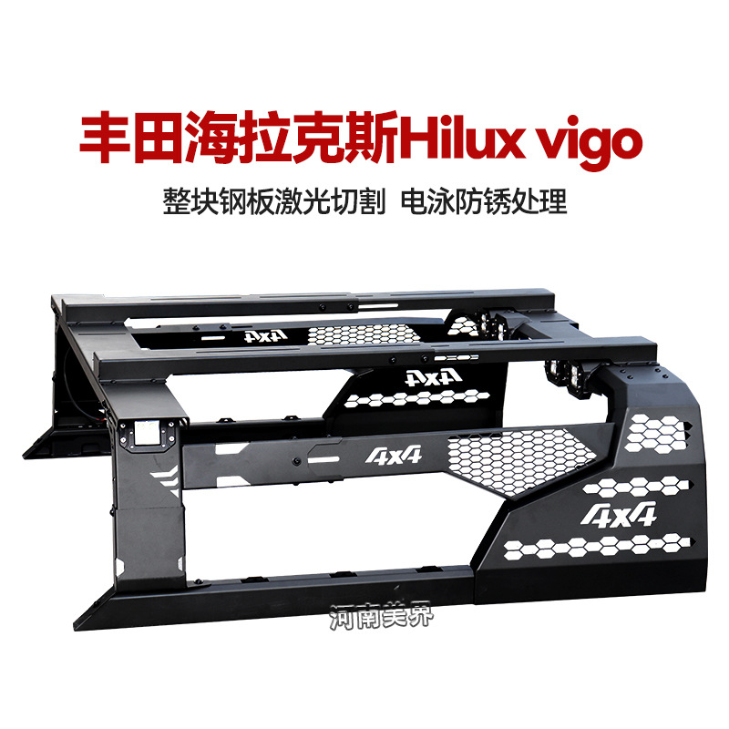 Barra Antivuelco para Toyota Tundra Tacoma, Acero al Carbono, Protección de Caja, para Camioneta Pickup image 11