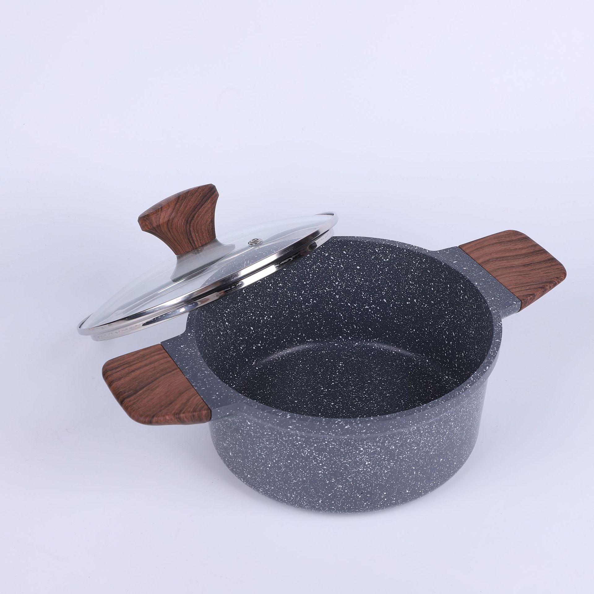 Nuevo casero multifuncional olla de cocción antiadherente regalo de reunión anual al por mayor compuesto fondo práctica caja de regalo de olla de cocción