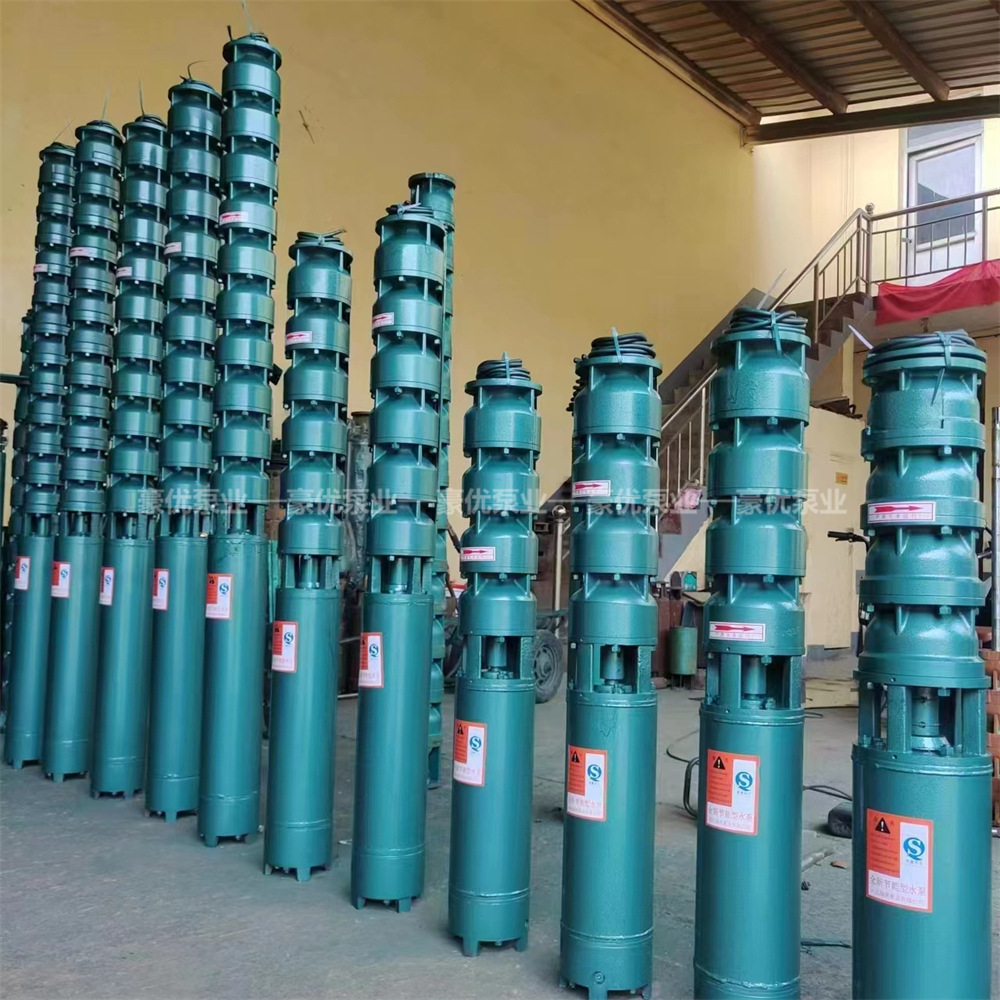 Los fabricantes suministran QJ pozo profundo bomba sumergible pozo multi-etapa bomba sumergible tierras de cultivo de riego de alta elevación bomba de pozo profundo