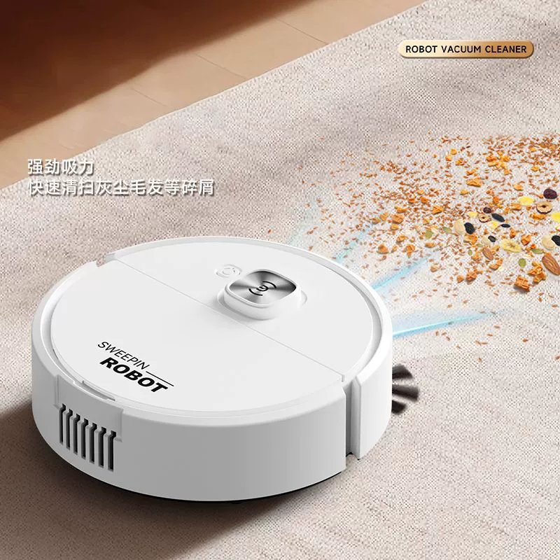 Robot Vacuum Cleaner 8088-19, Automatic Smart, Battery or Rechargeable, Compact Slim Design