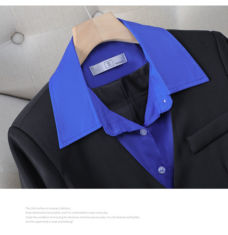 Women's Blazer Suit Two Piece Set Casual Professional Temperament_voghion.com