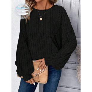 V 73715 Crew Neck Bat Sleeve Knitwear �A�I������ᘿ���