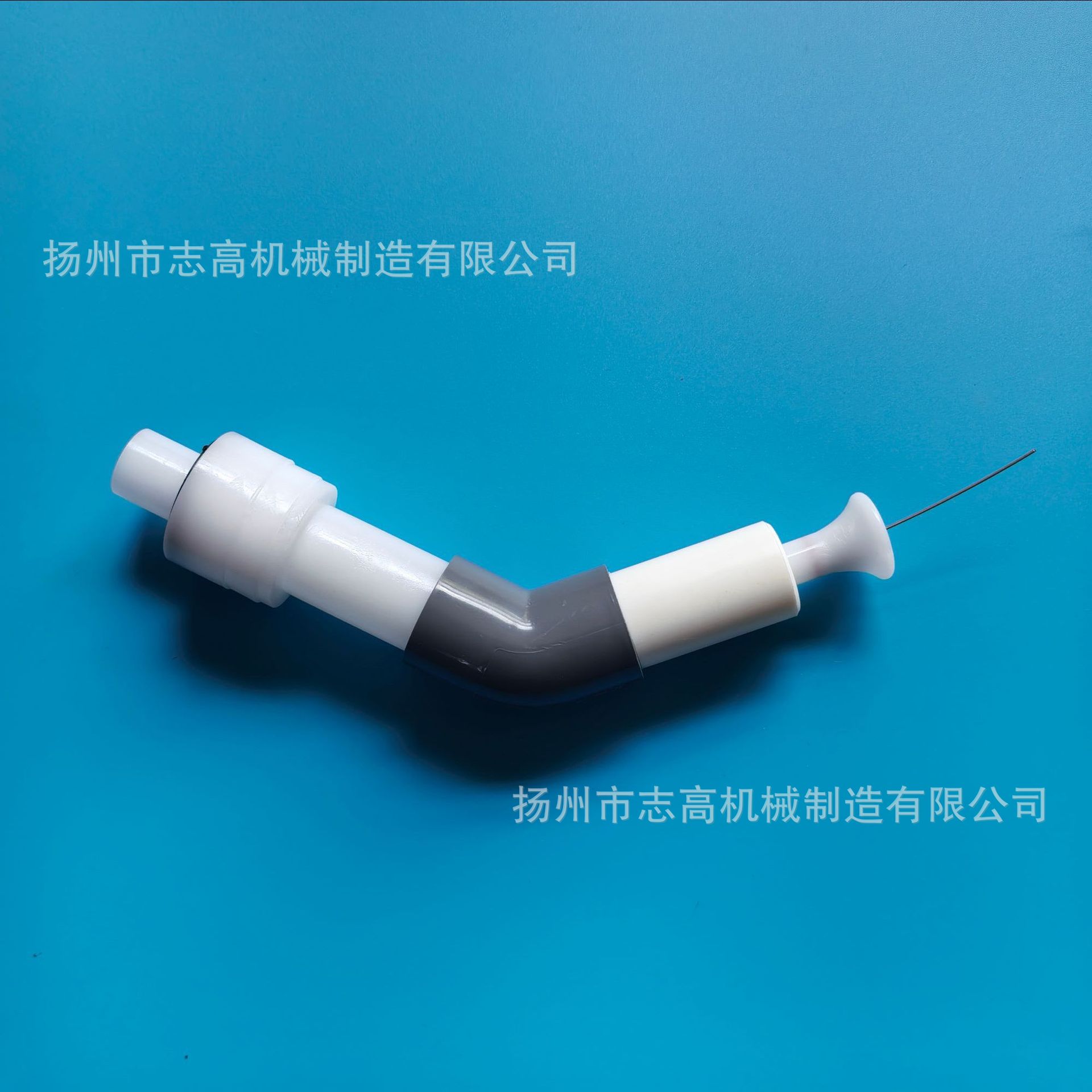 静电枪45度弯喷头 喷枪配件 喷塑机配件 可以非标设计制造