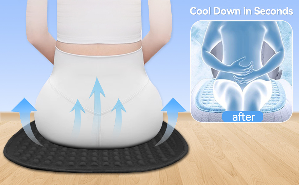 Honeycomb Gel Seat Cushion Car Seat Cushion Solid Gel Summer Ice Cushion Home Cooling Cushion Car Seat Cushion