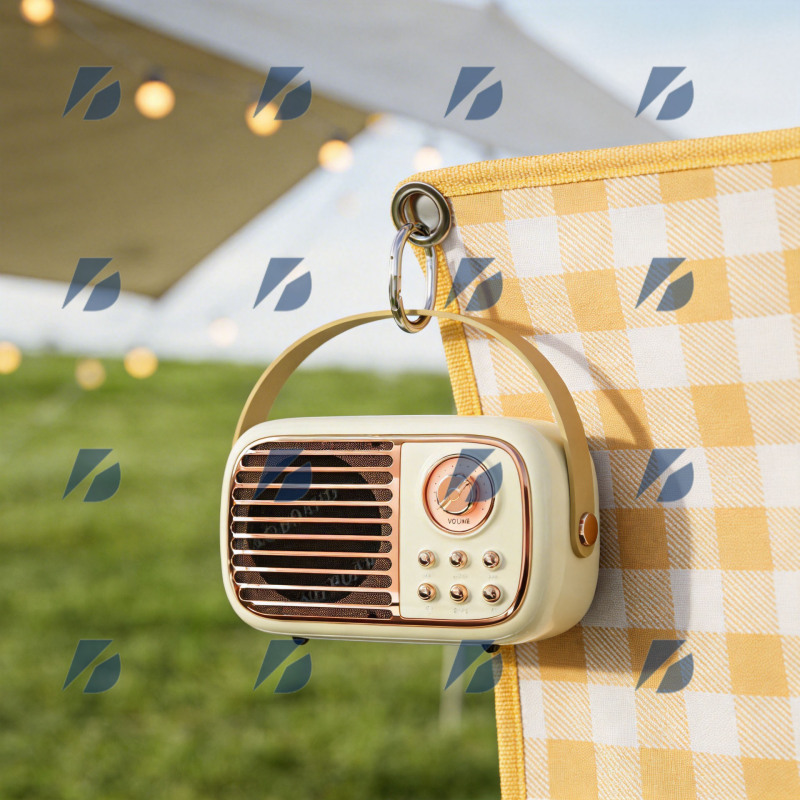 Outdoor Portable Karaoke Bluetooth Speaker, Wireless Microphone, Multiple Communication Ports, High-Power Karaoke Speaker