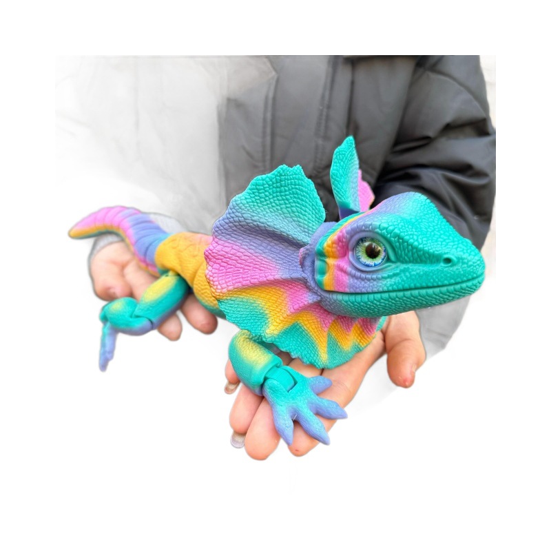 Impresión 3D de simulación de animales modelo de tortilla flexible accesorios móviles novedosos artesanías creativas hechas a mano image 5