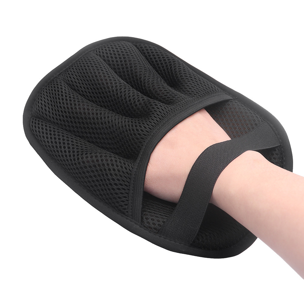 Guantes de depilación electrostática de cinco dedos espesar cepillo de pelo de gato cepillo de pelo de mascota artefacto de eliminación de polvo guante de pelo pegajoso