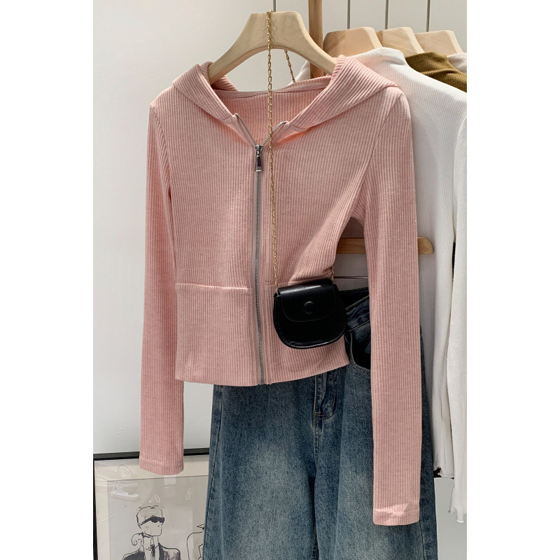 Suyi Brand Discount Korean Style Beautiful and Beautiful Hooded Slim Short-Sleeved Yoga Jacket Autumn and Winter 2025 New Needle Suyi Brand Discount Korean Style Beautiful and Beautiful Hooded Slim Short-Sleeved Yoga Jacket Autumn and Winter 2025 New Needle