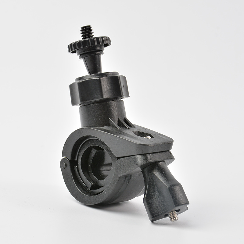 Fabricante spot soporte de espejo retrovisor de motocicleta 4MM cabeza de tornillo soporte de cámara de movimiento soporte de grabadora de conducción