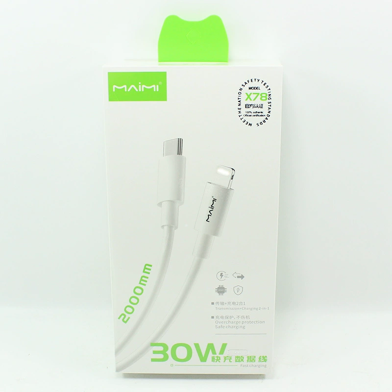 Пару для iPhone 14/12 от Maimi: PD20W быстрая зарядка, кабель 16Promax
