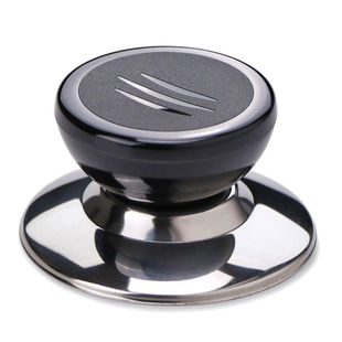 Universal Three-Prong Pot Lid Cap, Stainless Steel Anti-Scalding, Can Stand Upright, Bead Accessory, Handle, Glass Pot Lid Handle Cap, Pot Lid