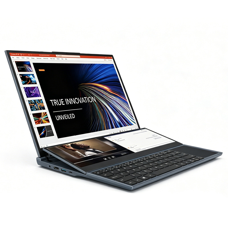 16inch 듀얼 스크린 노트북 i7 10세대 게이밍 노트북 공장 맞춤형 비즈니스 사무용 노트북