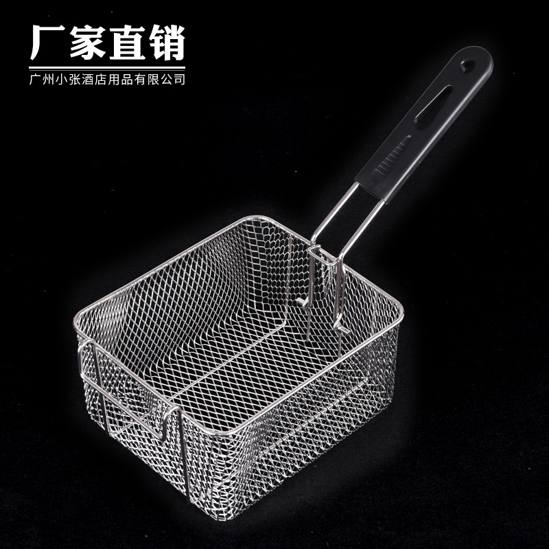 不锈钢炸筛 炸网 筛网 炸篮 电炸炉炸篮 油炸锅方形滤油筛
