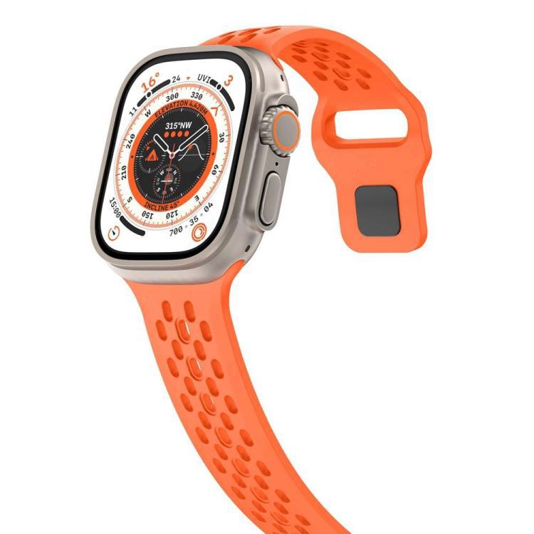 xDfind Mesh Buckle Silicone Bracelet para Apple Watch 42mm / 41mm / 40mm / 38mm / Ap