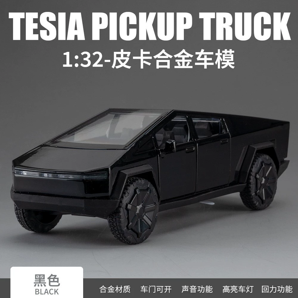 Tesla, реалистичный дом на колесах, металлический большой внедорожник, транспортная игрушка