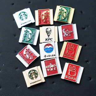 Suitable for Any Camera Metal Hot Shoe Cover Mcdonald's Wallace Kfc Starbucks Eating and Drinking Labels Metal Hot