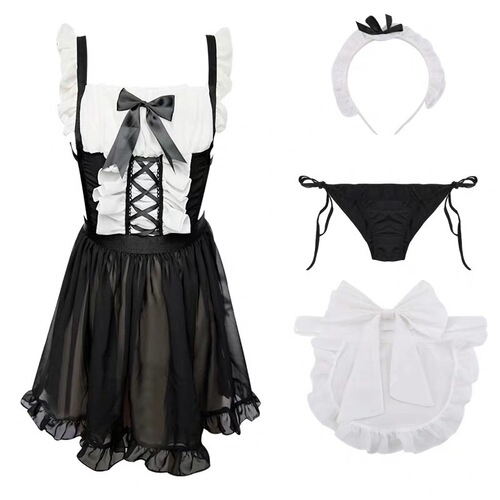 Sexy and cute uniform, tempting and passionate maid sexy lingerie set, foreign trade quality