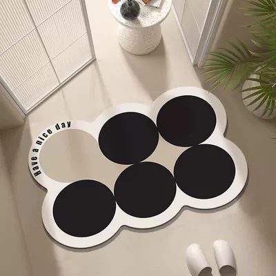 Avtomobil döşəmə paspasları — mat - soft-rubber-pad-25-evening-camellia-4060cm